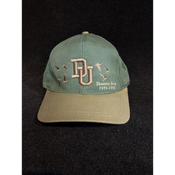 Ducks Unlimited Strapback Hat/Cap Shawano Area 1974-98 - Picture 1 of 13